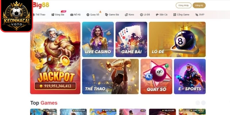 Big88 - Mô Hình Nền Tảng Giải Trí Trực Tuyến Hấp Dẫn 2 Hệ sinh thái game trực tuyến