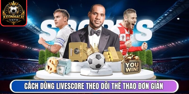Livescore 6 Cách dùng livescore cho mục tiêu theo dõi thể thao đơn giản