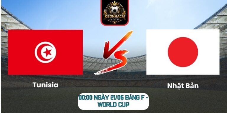 Soi kèo Tunisia vs Nhật Bản 11:00 ngày 21/06 (Bảng F - World Cup) 9 Tunisia vs Nhật Bản